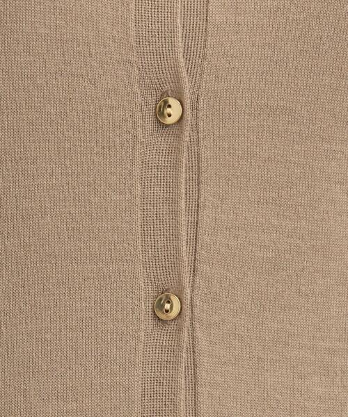 green label relaxing（グリーンレーベルリラクシング）の「[手洗い可能] [1_OF MINE]  ツイン ニット アンサンブル カーディガン（カーディガン/ボレロ・レディース・ブラウン/パープル/ダークグレー/ベージュ・FREE）」の13枚目の写真