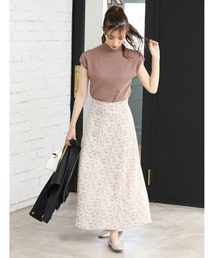 fifth | 単色花柄フレアスカート(スカート)