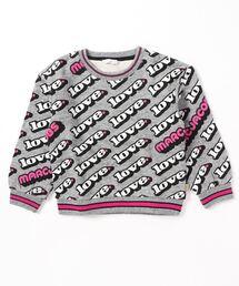 Little Marc Jacobs（リトルマークジェイコブス）の「LITTLE MARC JCOBS / ロゴ 総柄 トレーナー〈114cmー150cm〉（スウェット・キッズ）」