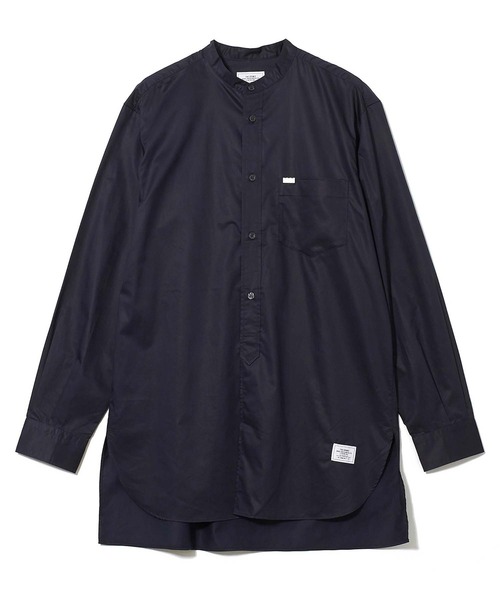 THE CRIMIE 長袖シャツ 黒 JP/XXL US/XL HENLY NECK POCKET LONG SLEEVE T SHIRTS