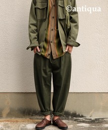 antiqua | サーカスパンツ 野暮にならないサイズ感。ひと味違う個性派シルエット(その他パンツ)
