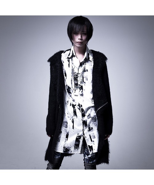 CIVARIZE』ジャガードストライプローズロングシャツ（シャツ/ブラウス