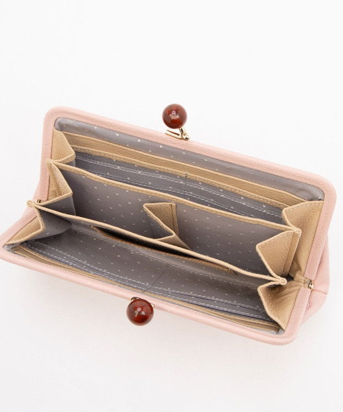 ペルケ perche / アクリル玉がま口長財布（財布）｜perche（ペルケ）の