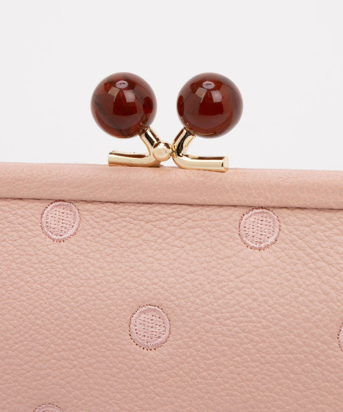 ペルケ perche / アクリル玉がま口長財布（財布）｜perche（ペルケ）の