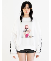 Little sunny bite | Valerie phillips × little sunny bite Photo print sweat top(スウェット)