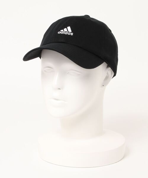 adidas(アディダス)の「【adidas】96 BOS TWILL CAP / 【アディダス】ツイルキャップ オーバーライド(キャップ・メンズ・ブラック/ベージュ/ホワイト/グレー・53-56cm/57~59cm)」の2枚目の写真