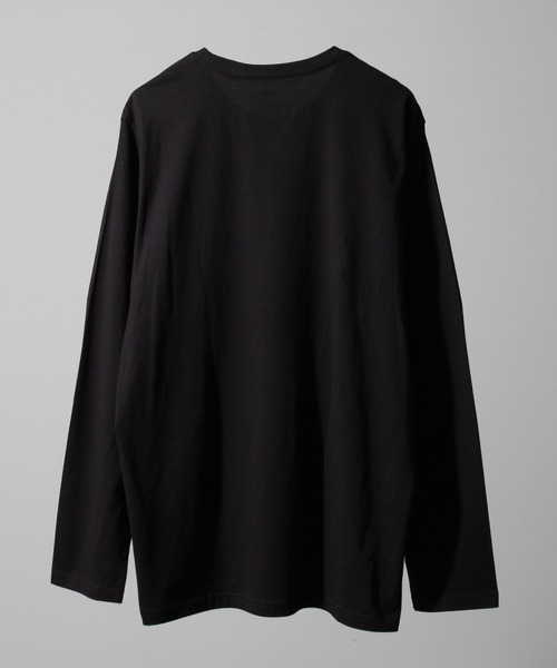 TOMMY HILFIGER(トミーヒルフィガー)の「【TOMMY HILFIGER/トミーヒルフィガー】ワンポイント ロングスリーブTシャツ(Tシャツ/カットソー・メンズ・ブラック/ホワイト・S/M/L/XL)」の3枚目の写真
