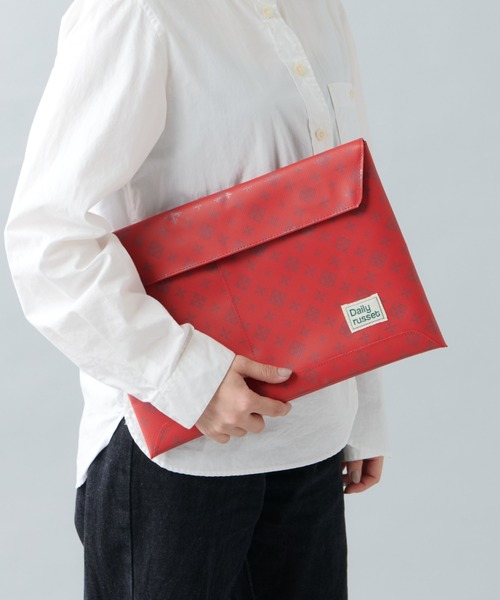 【極美品】russet ラシット PCケース　ボルドー A4対応 ラシット PCケース 極美品】russet ラシット PCケース ボルドー A4対応