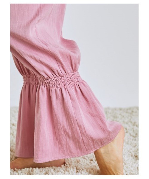 SNIDEL HOME（スナイデルホーム）の「裾シャーリングフリルパンツ