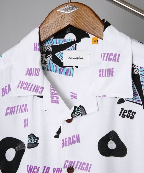 TCSS(ティーシーエスエス)の「SS SHIRT/Critical Slide クリティカルスライド TCSS 半袖 シャツ 総柄(シャツ/ブラウス・メンズ・その他1・MEDIUM/LARGE/SMALL)」の3枚目の写真