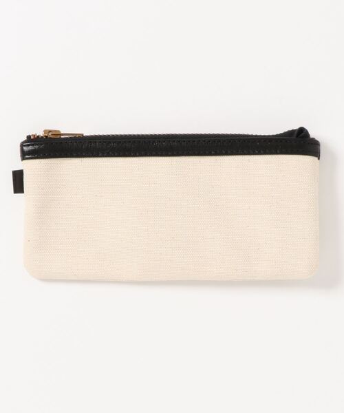 【STORAGE OF VALUES】LEATHER&CANVAS POUCH