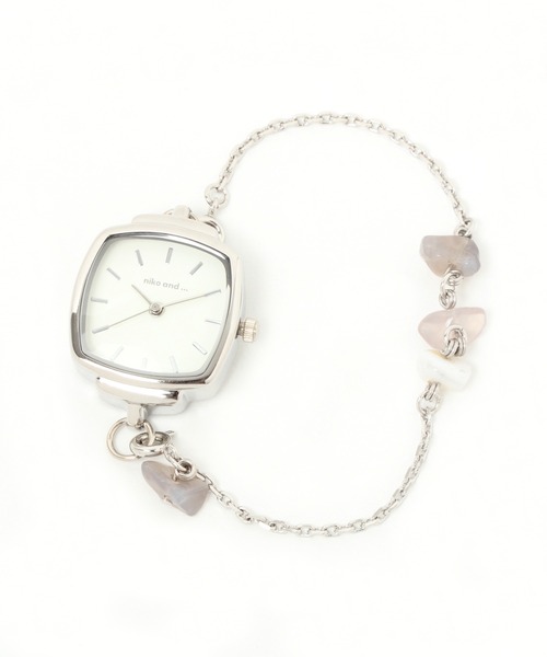 niko and...（ニコアンド）の「チェーンカスタムウォッチ（アナログ腕時計・レディース・グレー/イエロー/ライトイエロー・0）」の5枚目の写真