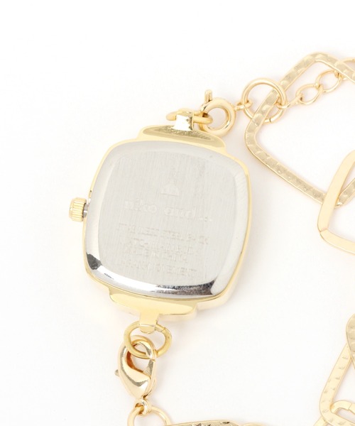 niko and...（ニコアンド）の「チェーンカスタムウォッチ（アナログ腕時計・レディース・グレー/イエロー/ライトイエロー・0）」の17枚目の写真