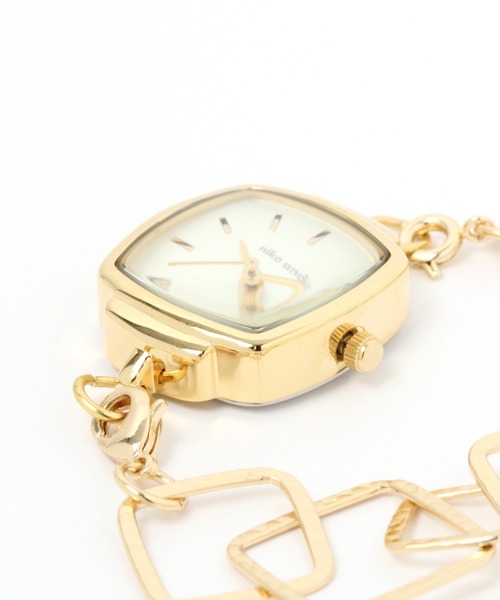 niko and...（ニコアンド）の「チェーンカスタムウォッチ（アナログ腕時計・レディース・グレー/イエロー/ライトイエロー・0）」の18枚目の写真