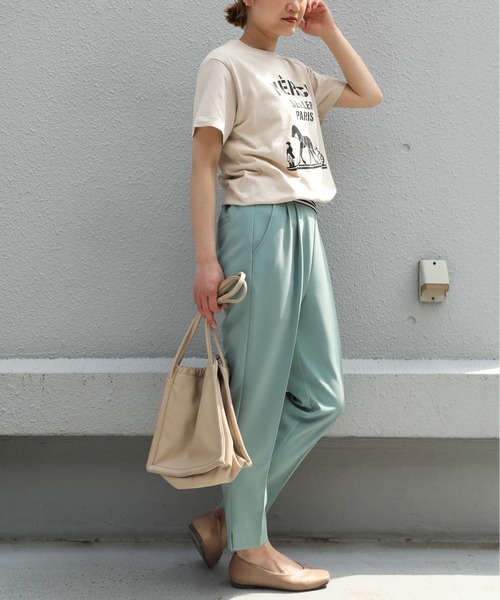 PICCIN（ピッチン）の「MERCIロゴクルーネックT（Tシャツ