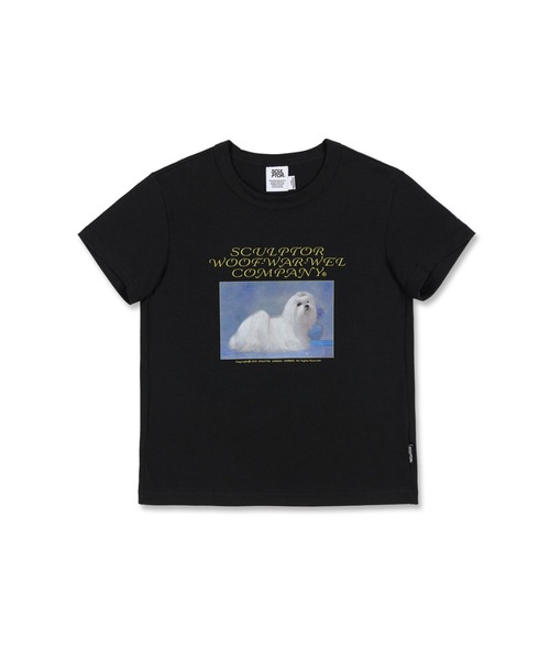 SCULPTOR（スカルプター）の「PUPPY TALK CROP TOP/パピートーク