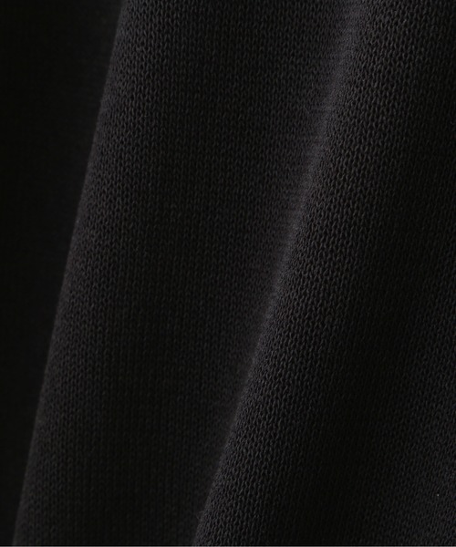 NATURAL BEAUTY BASIC（ナチュラルビューティーベーシック）の「シアーニットワンピース（ワンピース・レディース・ベージュ/ブラック/カーキ・MEDIUM）」の9枚目の写真