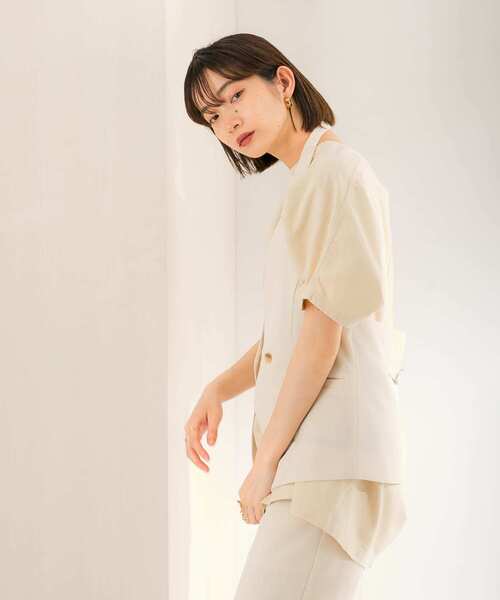 KBF（ケイビーエフ）の「ホルターベスト（ベスト・レディース・イエロー/ネイビー/アイボリー・ONE）」の8枚目の写真