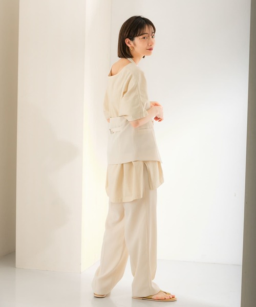 KBF（ケイビーエフ）の「ホルターベスト（ベスト・レディース・イエロー/ネイビー/アイボリー・ONE）」の9枚目の写真