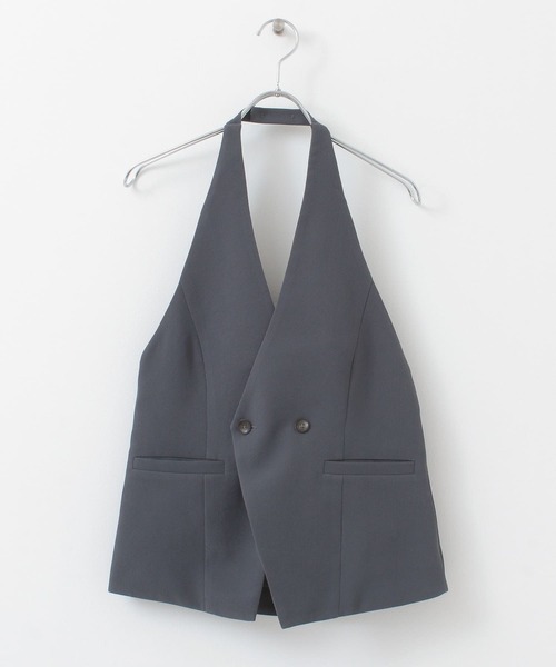 KBF（ケイビーエフ）の「ホルターベスト（ベスト・レディース・イエロー/ネイビー/アイボリー・ONE）」の16枚目の写真