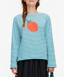 marimekko | Leikittelit Mansikka Placement shirt(Tシャツ/カットソー)