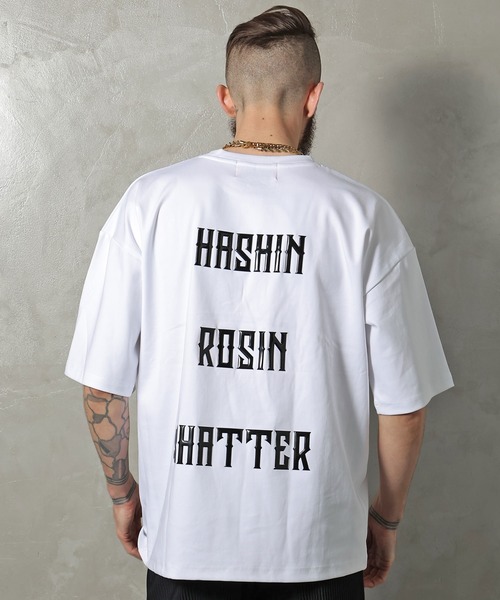 GALLIS ADDICTION（ガリスアディクション）の「GA SILICON-PRINT TEE/プリント 半袖Tシャツ（Tシャツ/カットソー・メンズ・ホワイト/ブラック/ラベンダー・M/L）」の19枚目の写真