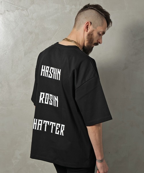 GALLIS ADDICTION（ガリスアディクション）の「GA SILICON-PRINT TEE/プリント 半袖Tシャツ（Tシャツ/カットソー・メンズ・ホワイト/ブラック/ラベンダー・M/L）」の20枚目の写真