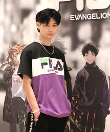 【FILA×RADIO EVA】ロゴTシャツ