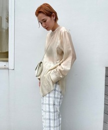 TODAYFUL（トゥデイフル）の「シアーオーバーブラウス（シャツ 