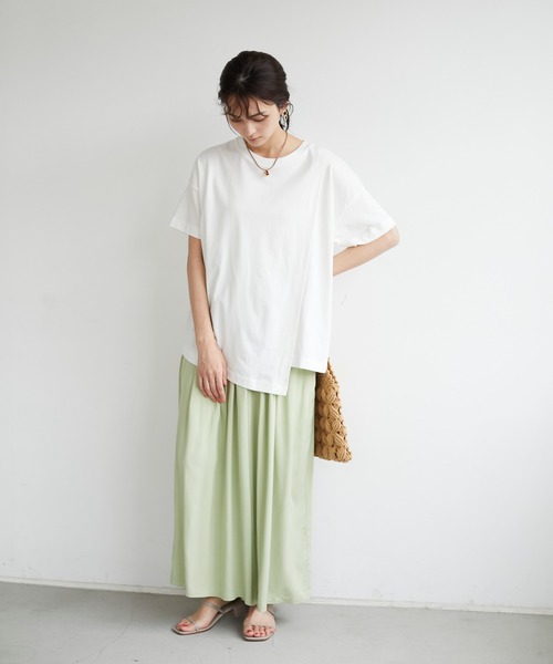 CRAFT STANDARD BOUTIQUE（クラフトスタンダードブティック）の「ウエストタックギャザーパンツ　＊◇（その他パンツ・レディース・ベージュ/カーキ/モカ/ピンク・M/L）」の15枚目の写真