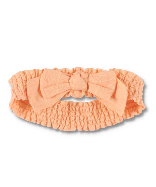 BRANSHES（ブランシェス）の「ドッキングワンピース＆ヘアバンドセット（その他ベビーウェア・キッズ・サックスブルー/サーモンピンク・80ｃｍ/70cm）」の18枚目の写真