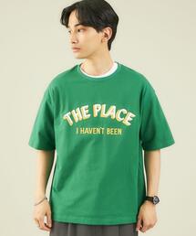 green label relaxing | 【 WEB限定 】[ GLR/ -or × Letter boy ]  レターボーイ プリント Tシャツ †(Tシャツ/カットソー)