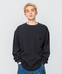 XLARGE | OVERDYED THERMAL L/S TEE(Tシャツ/カットソー)