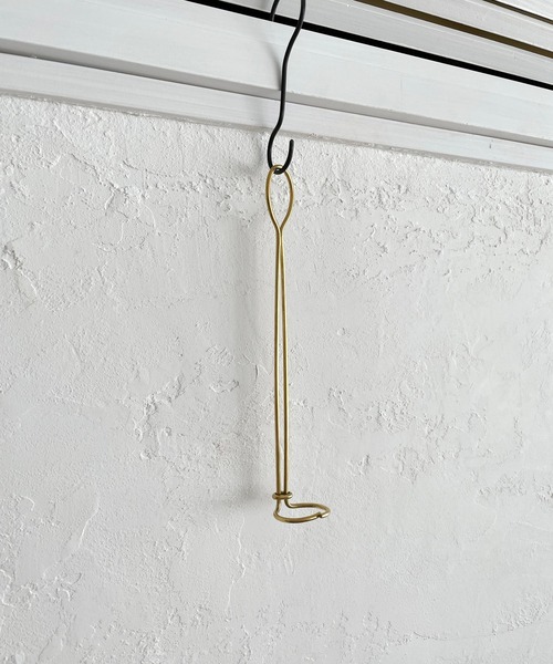 CAPRICIEUX LE'MAGE（カプリシューレマージュ）の「ブラス　ハンギングリング（フラワーベース・レディース・ゴールド・FREE）」の3枚目の写真