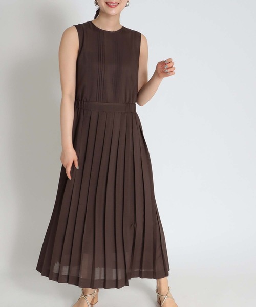 Jines（ジネス）の「前後2WAYで着れる/カラミレース バックデザイン  