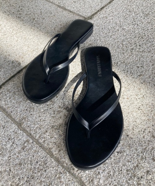 Chez toi（シェトワ）の「ビーサン（サンダル・レディース・ブラック/ベージュ/ミント・SMALL/MEDIUM/LARGE）」の2枚目の写真