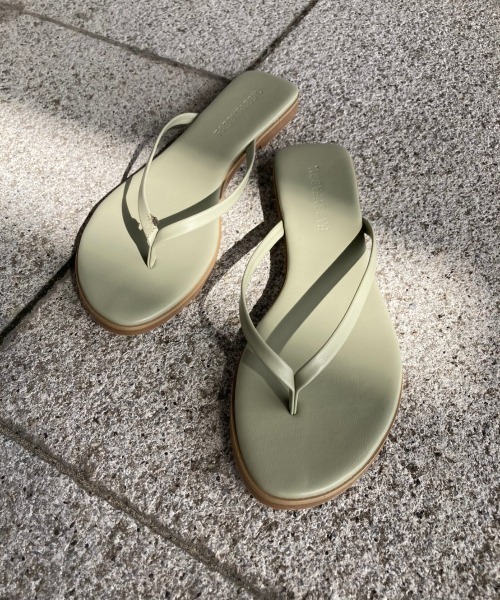 Chez toi（シェトワ）の「ビーサン（サンダル・レディース・ブラック/ベージュ/ミント・SMALL/MEDIUM/LARGE）」の5枚目の写真