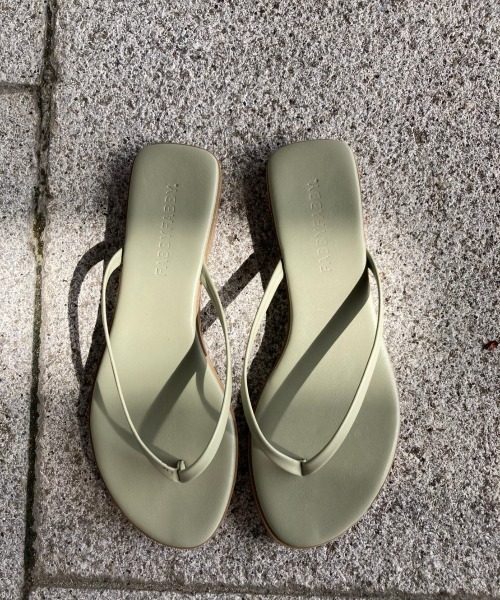 Chez toi（シェトワ）の「ビーサン（サンダル・レディース・ブラック/ベージュ/ミント・SMALL/MEDIUM/LARGE）」の8枚目の写真