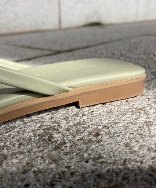 Chez toi（シェトワ）の「ビーサン（サンダル・レディース・ブラック/ベージュ/ミント・SMALL/MEDIUM/LARGE）」の10枚目の写真