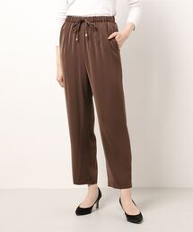 NATURAL BEAUTY BASIC | サテンイージーパンツ(その他パンツ)