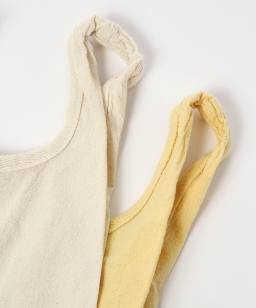 niko and...(ニコアンド)の「オリジナル製品染めトートエコバッグS(エコバッグ/サブバッグ・レディース・イエロー/ブルー/ナチュラル・0)」の14枚目の写真