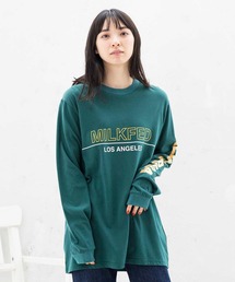 MILKFED. | OUTLINE LOGO L/S TOP(Tシャツ/カットソー)
