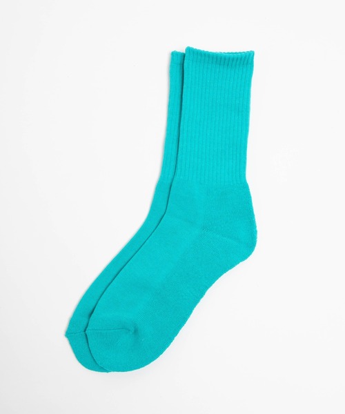 WEGO(ウィゴー)の「WEGO/底パイルカラーリブソックス(ソックス/靴下・レディース・ホワイト/ブラック/ベージュ/パープル/ブラウン/オフホワイト/オレンジ/グリーン系その他/ブルー/グリーン/ピンク/マスタード/ダークグリーン/ライム/その他1/フューシャピンク・23-25cm)」の9枚目の写真