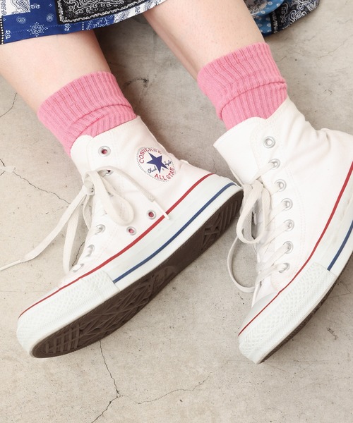 WEGO(ウィゴー)の「WEGO/底パイルカラーリブソックス(ソックス/靴下・レディース・ホワイト/ブラック/ベージュ/パープル/ブラウン/オフホワイト/オレンジ/グリーン系その他/ブルー/グリーン/ピンク/マスタード/ダークグリーン/ライム/その他1/フューシャピンク・23-25cm)」の13枚目の写真