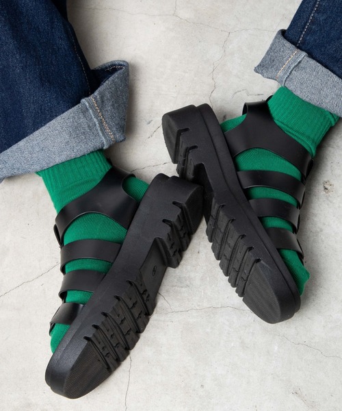 WEGO(ウィゴー)の「WEGO/底パイルカラーリブソックス(ソックス/靴下・レディース・ホワイト/ブラック/ベージュ/パープル/ブラウン/オフホワイト/オレンジ/グリーン系その他/ブルー/グリーン/ピンク/マスタード/ダークグリーン/ライム/その他1/フューシャピンク・23-25cm)」の6枚目の写真