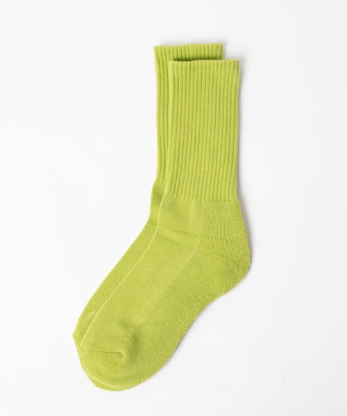 WEGO(ウィゴー)の「WEGO/底パイルカラーリブソックス(ソックス/靴下・レディース・ホワイト/ブラック/ベージュ/パープル/ブラウン/オフホワイト/オレンジ/グリーン系その他/ブルー/グリーン/ピンク/マスタード/ダークグリーン/ライム/その他1/フューシャピンク・23-25cm)」の20枚目の写真