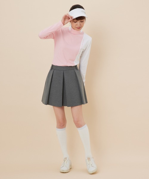 JUN&ROPE'（ジュンアンドロペ）の「エアクッションタックスカート（スカート・レディース・ブラック/ホワイト/グレー・L/S/M/X-SMALL）」の8枚目の写真