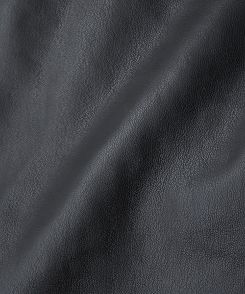 Loose/ルース（ルース）の「合皮 オーバーB3ジャケット（ブルゾン・メンズ・ブラック/ブラウン/グレー・S/M/L）」の16枚目の写真