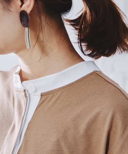 acro（アクロ）の「ポロシャツワンピース/AC1125（ワンピース・レディース・ブラック/ブラウン/グリーン・ﾌﾘ-）」の9枚目の写真