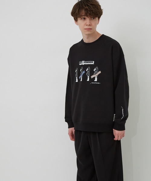 BE@RBRICK（ベアブリック）の「BE@RBRICK×BRIDGE SHIP HOUSEクルースウェット（スウェット・メンズ・ライトグレー/ダークブラウン/ブルー系その他4/ブラック・LL/L/M）」の19枚目の写真